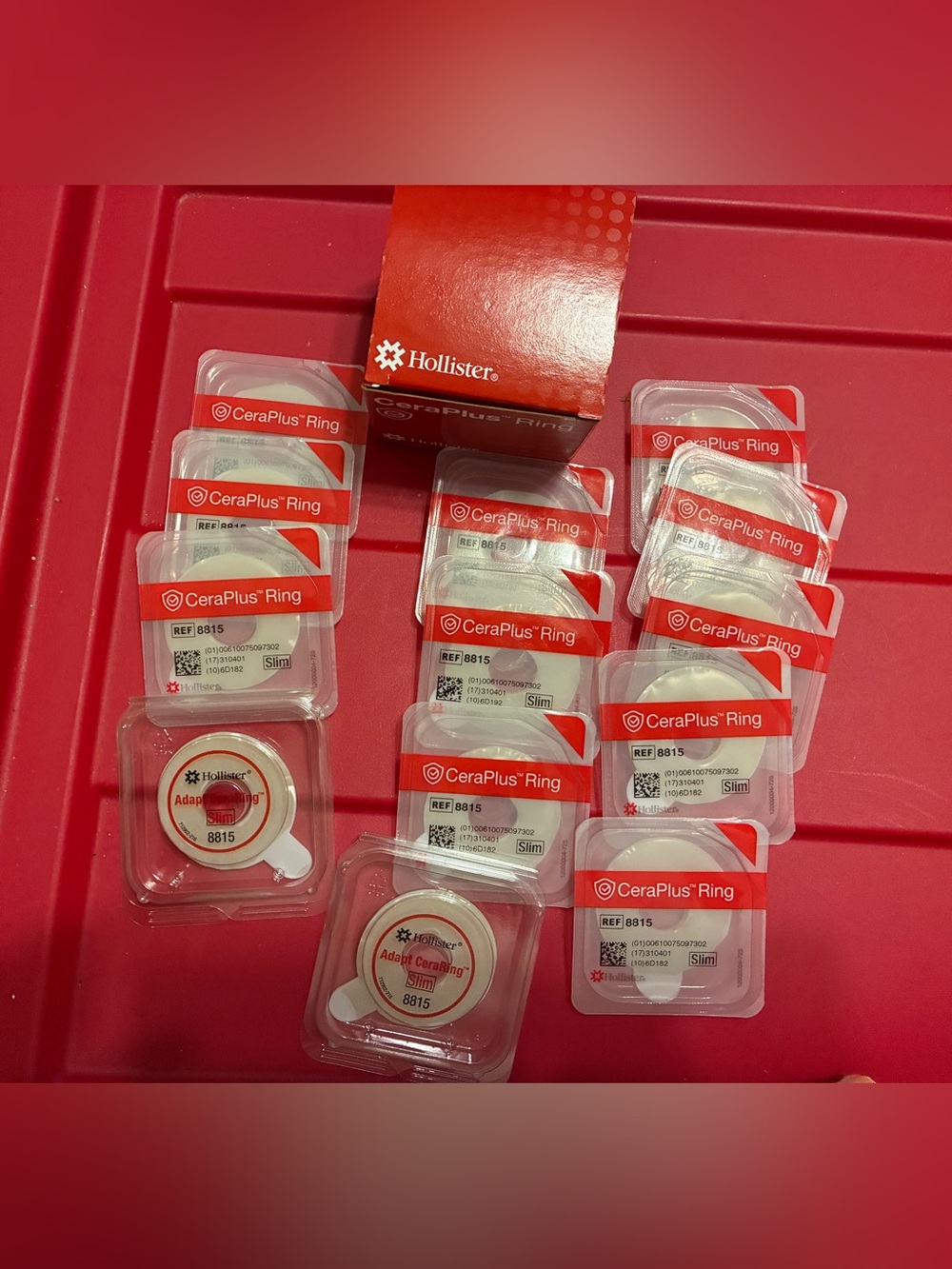Hollister #8815 CeraPlus Adhesive Rings